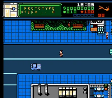 ROM City Rampage (USA, Europe) (DX) (Proto) (Aftermarket) (Homebrew) screen shot game playing